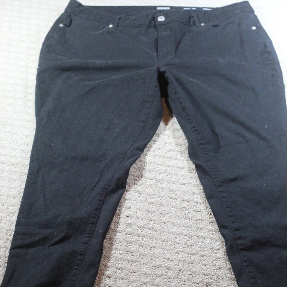 Crown & Ivy Size 16 Black Pants
